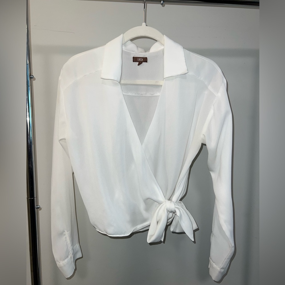 Sheer blouse